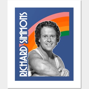 Richard Simmons Retro Style FanArt Design Posters and Art